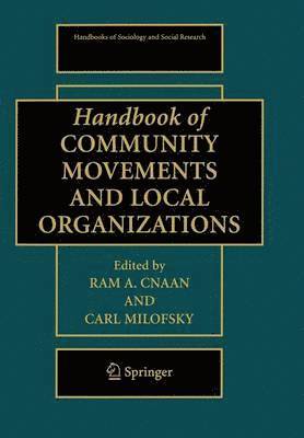 Handbook of Community Movements and Local Organizations 1
