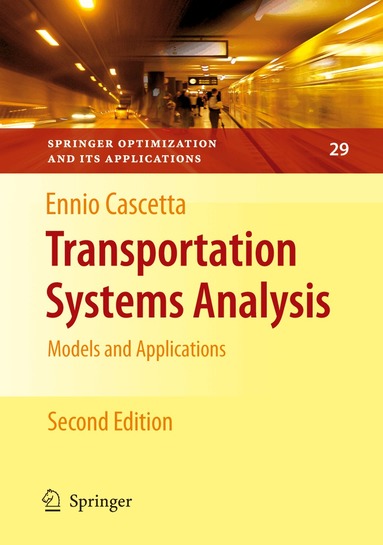 Ennio Cascetta - Transportation Systems Analysis, Inbunden