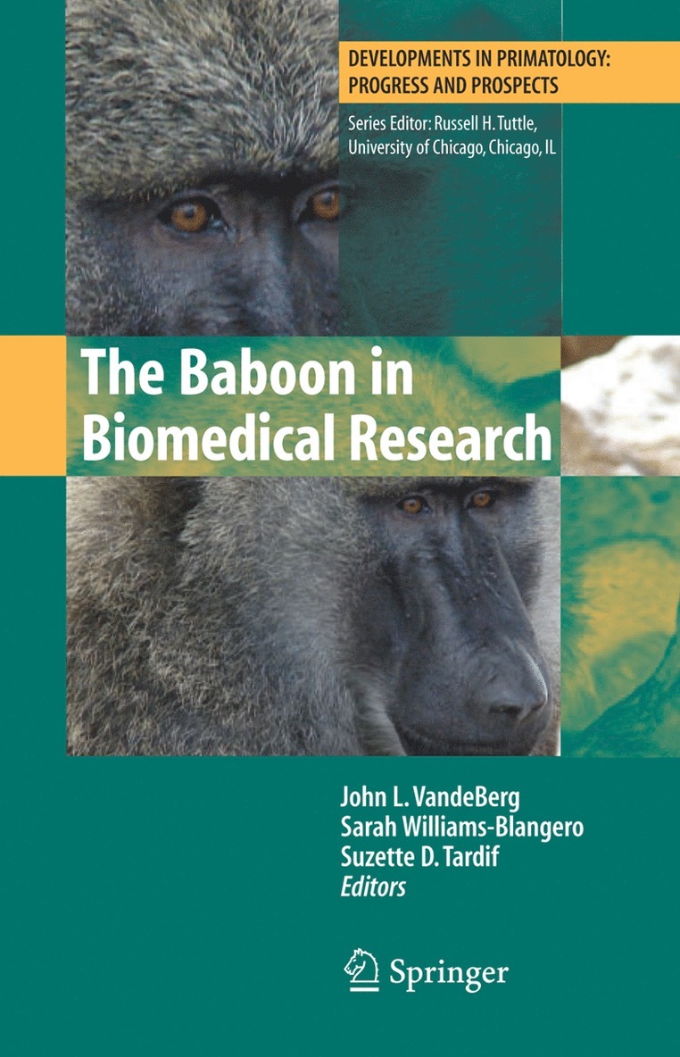 John L. VandeBerg, Sarah Williams-Blangero, Suzette D. Tardif, John L. Vandeberg, John L Vandeberg, Suzette D Tardif - Baboon in Biomedical Research, Inbunden