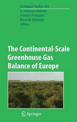 bokomslag The Continental-Scale Greenhouse Gas Balance of Europe