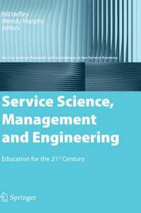 bokomslag Service Science, Management and Engineering