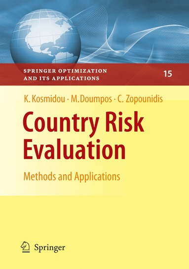 Kyriaki Kosmidou, Michael Doumpos, Constantin Zopounidis - Country Risk Evaluation, Inbunden