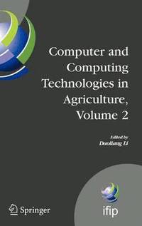 bokomslag Computer and Computing Technologies in Agriculture, Volume II