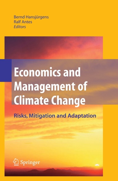 bokomslag Economics and Management of Climate Change