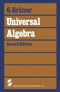 bokomslag Universal Algebra