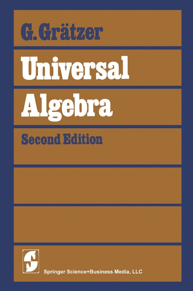 Universal Algebra 1