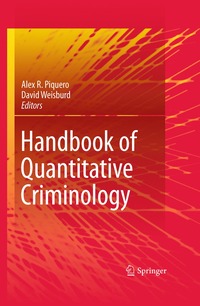 bokomslag Handbook of Quantitative Criminology