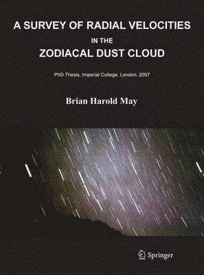 A Survey of Radial Velocities in the Zodiacal Dust Cloud 1