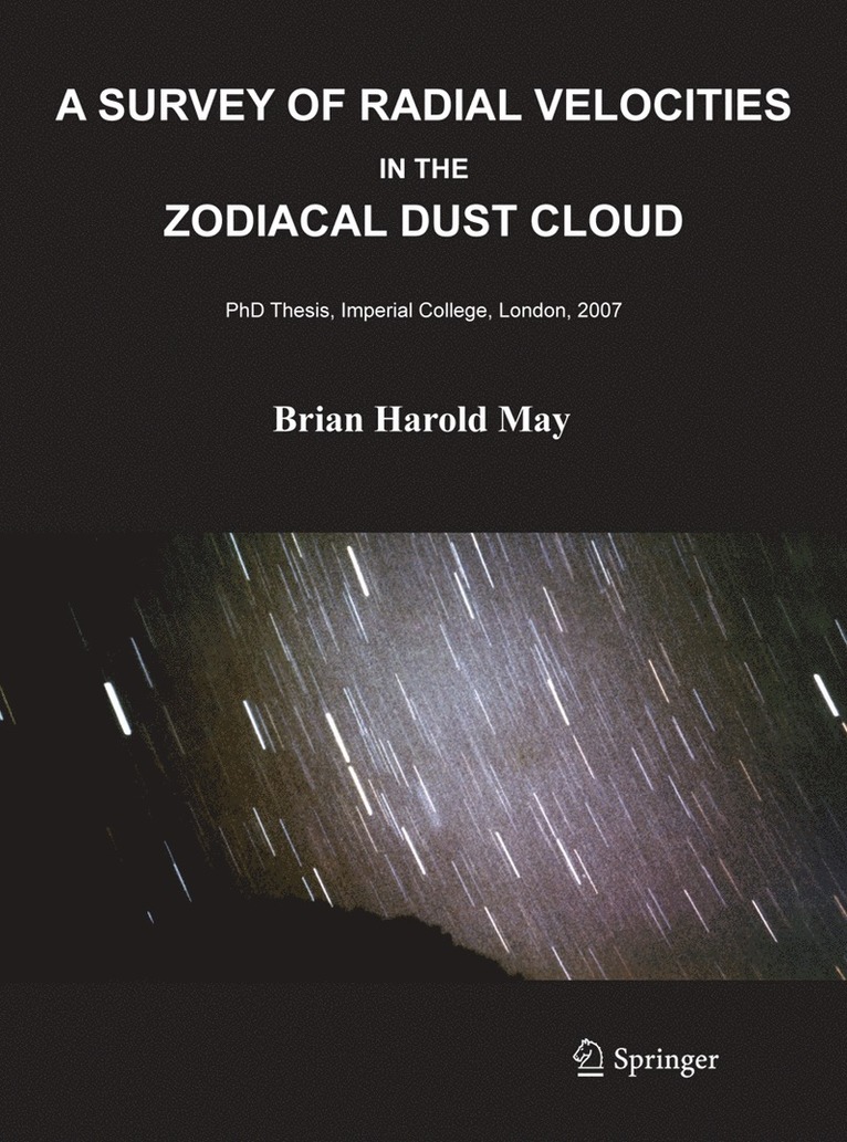 Survey of Radial Velocities in the Zodiacal Dust Cloud