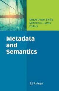 bokomslag Metadata and Semantics