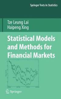 bokomslag Statistical Models and Methods for Financial Markets