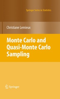 bokomslag Monte Carlo and Quasi-Monte Carlo Sampling