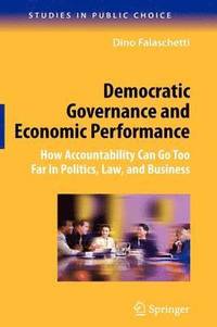 bokomslag Democratic Governance and Economic Performance