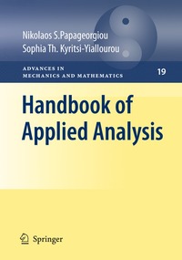 bokomslag Handbook of Applied Analysis