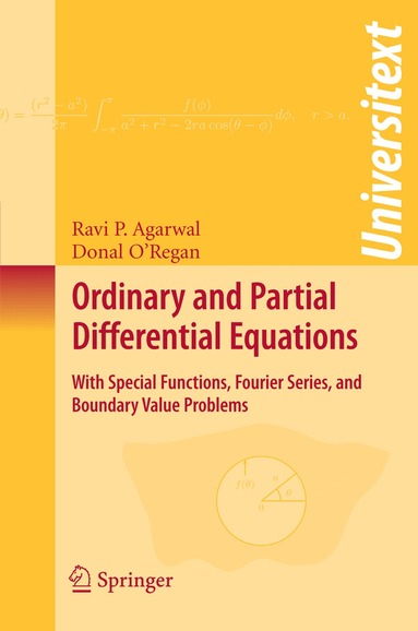 Ravi P. Agarwal, Donal O'Regan - Ordinary and Partial Differential Equations, Häftad