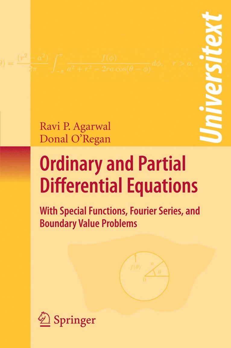 Ordinary and Partial Differential Equations 1