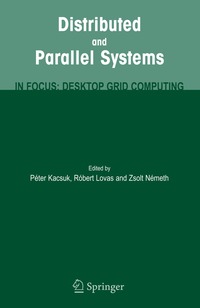 bokomslag Distributed and Parallel Systems