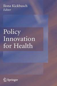 bokomslag Policy Innovation for Health