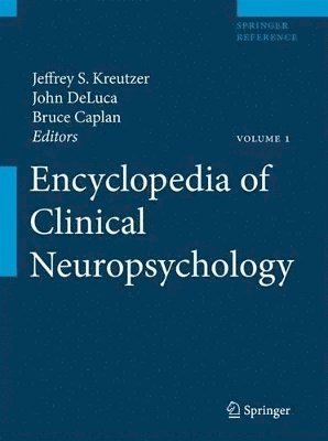 bokomslag Encyclopedia of Clinical Neuropsychology