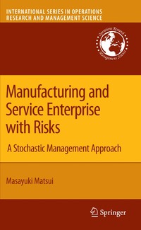 bokomslag Manufacturing and Service Enterprise with Risks