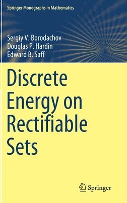 Discrete Energy on Rectifiable Sets 1