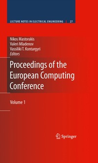 bokomslag Proceedings of the European Computing Conference