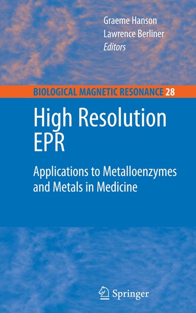 Graeme Hanson, Lawrence Berliner - High Resolution EPR, Inbunden