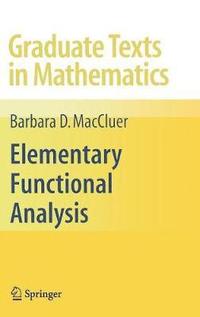 bokomslag Elementary Functional Analysis