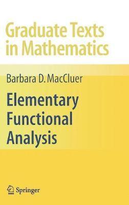 Elementary Functional Analysis 1