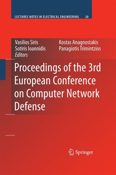 bokomslag Proceedings of the 3rd European Conference on Computer Network Defense