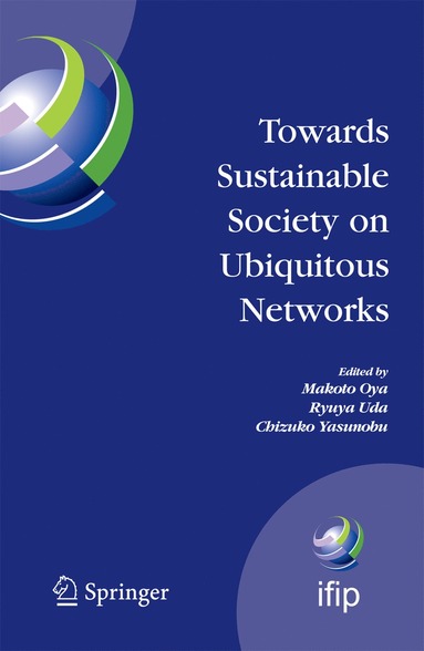 bokomslag Towards Sustainable Society on Ubiquitous Networks