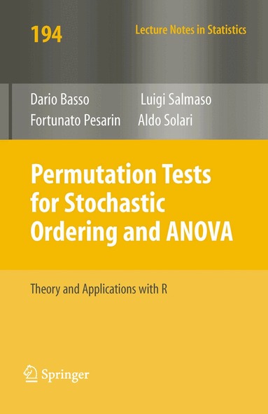 Dario Basso, Fortunato Pesarin, Luigi Salmaso, Aldo Solari - Permutation Tests for Stochastic Ordering and ANOVA, Häftad