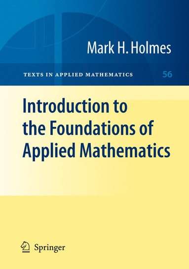 bokomslag Introduction to the Foundations of Applied Mathematics