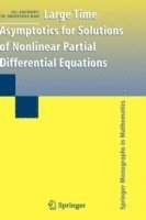 Large Time Asymptotics for Solutions of Nonlinear Partial Differential Equations 1
