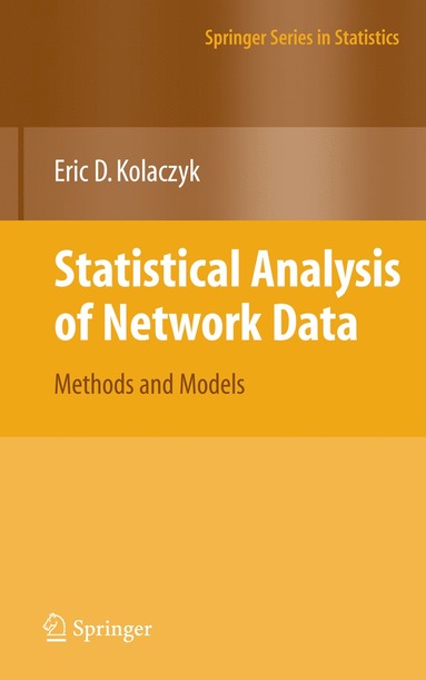 bokomslag Statistical Analysis of Network Data