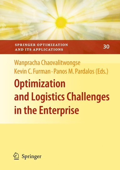 bokomslag Optimization and Logistics Challenges in the Enterprise