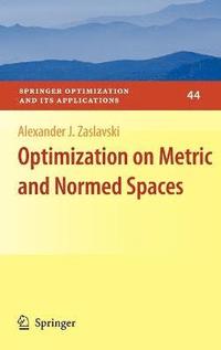 bokomslag Optimization on Metric and Normed Spaces