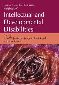 bokomslag Handbook of Intellectual and Developmental Disabilities