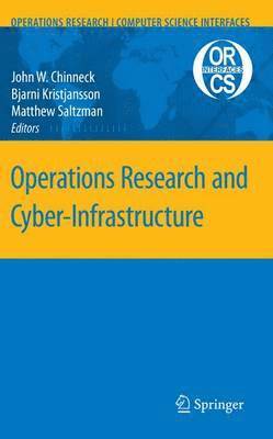 bokomslag Operations Research and Cyber-Infrastructure
