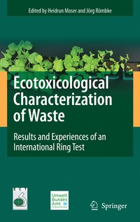bokomslag Ecotoxicological Characterization of Waste