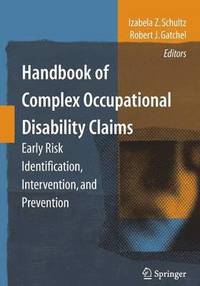 bokomslag Handbook of Complex Occupational Disability Claims