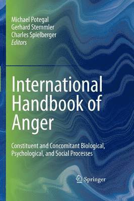 Michael Potegal, Gerhard Stemmler, Charles Spielberger - International Handbook of Anger, Inbunden