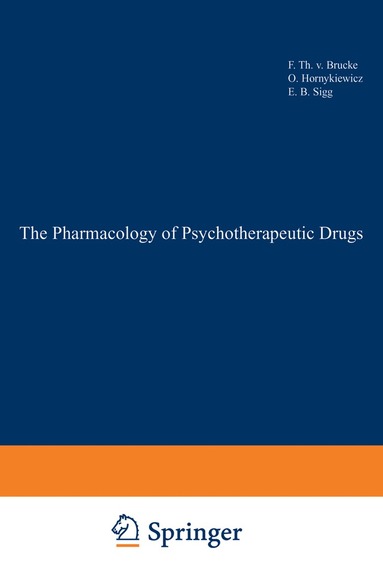 bokomslag Pharmacology of Psychotherapeutic Drugs