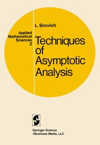 bokomslag Techniques of Asymptotic Analysis