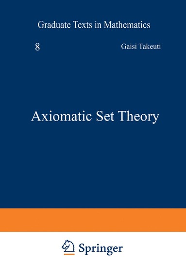 bokomslag Axiomatic Set Theory