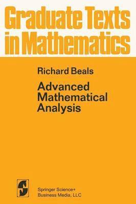 Advanced Mathematical Analysis 1