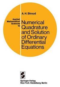 bokomslag Numerical Quadrature and Solution of Ordinary Differential Equations