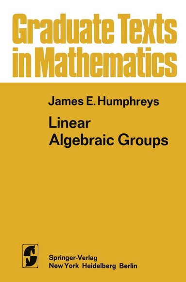 bokomslag Linear Algebraic Groups