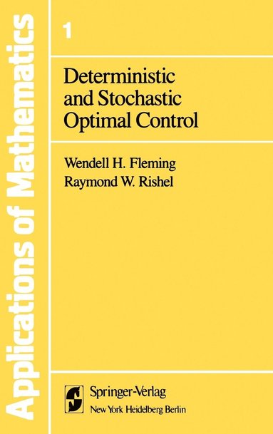bokomslag Deterministic and Stochastic Optimal Control