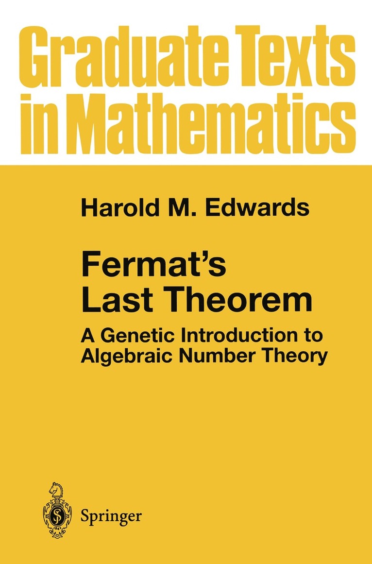 Fermat's Last Theorem